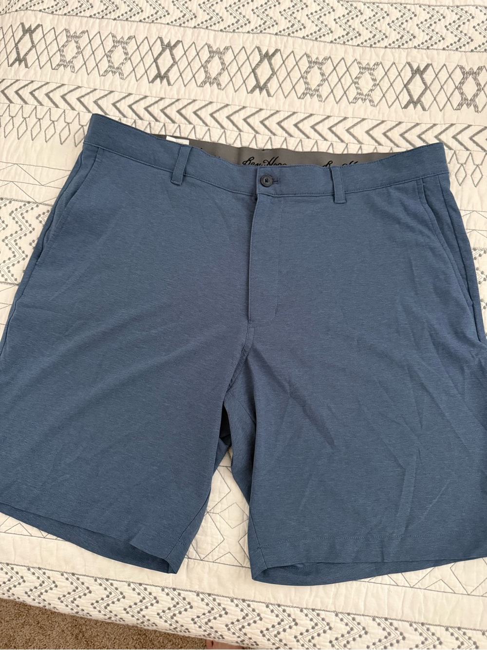 Ben Hogan Men's Slate Blue Hybrid Shorts